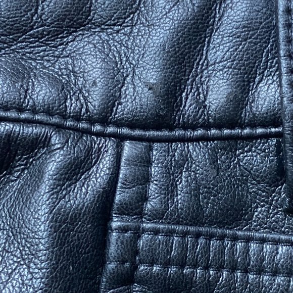 Aritzia Wilifred Vegan Leather Melina Pant High Waist Biker Celeb Goth Mobwife-0 - Picture 14 of 14